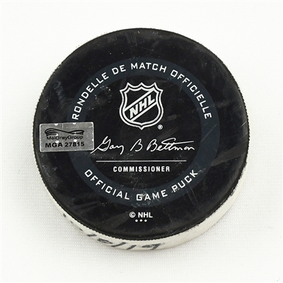 Roman Josi - Nashville Predators - October 8, 2019 vs. San Jose Sharks (Predators Logo)