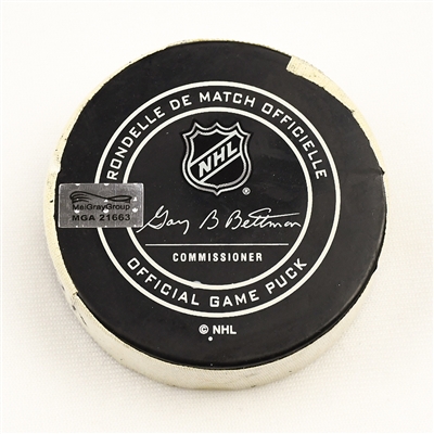 Max Pacioretty - Vegas Golden Knights - January 19, 2019 vs. Pittsburgh Penguins (Golden Knights Logo)