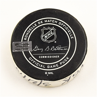 Reilly Smith - Vegas Golden Knights - March 21, 2019 vs. Winnipeg Jets (Golden Knights Logo)