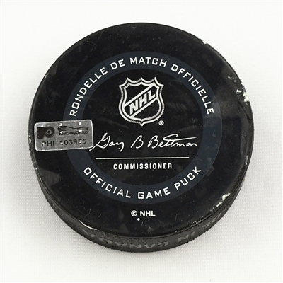 Jonathan Marchessault - Vegas Golden Knights - October 21, 2019 vs. Philadelphia Flyers (Flyers Logo)