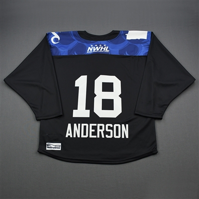 Stephanie Anderson - 2019-20 Minnesota Whitecaps Preseason Game-Issued Jersey