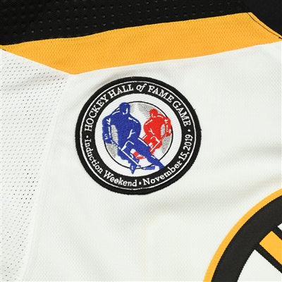 Zdeno Chara - 2019 Hockey Hall of Fame Game - Game-Worn Jersey w/C (Warm-up Only)  - November 15