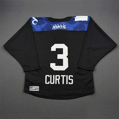 Jonna Curtis - 2019-20 Minnesota Whitecaps Preseason Game-Issued Jersey