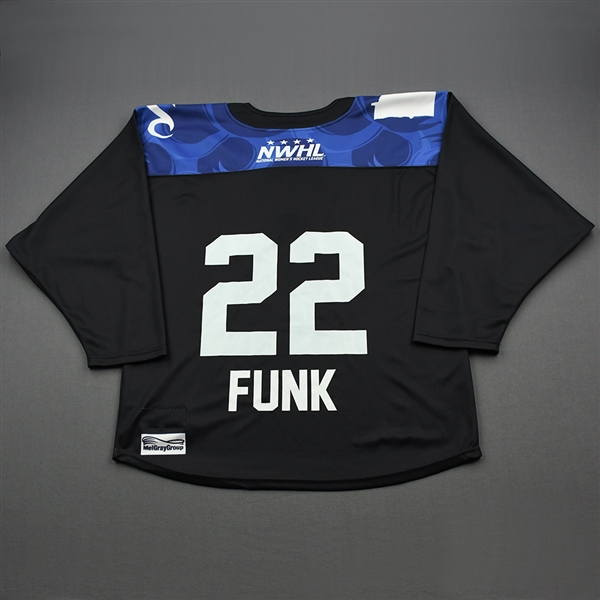 Kalli Funk - 2019-20 Minnesota Whitecaps Preseason Game-Issued Jersey