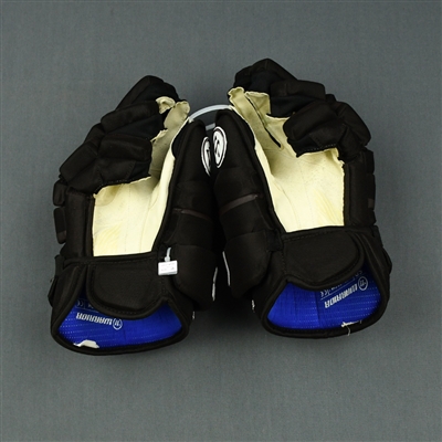 David Backes - 2019 Winter Classic Warmup-Worn Gloves