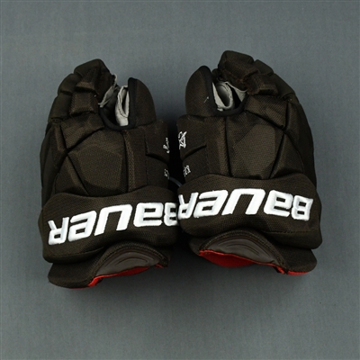 David Krejci - 2019 Winter Classic Game-Worn Gloves