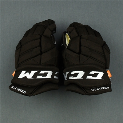 Matt Grzelcyk - 2019 Winter Classic Game-Worn Gloves