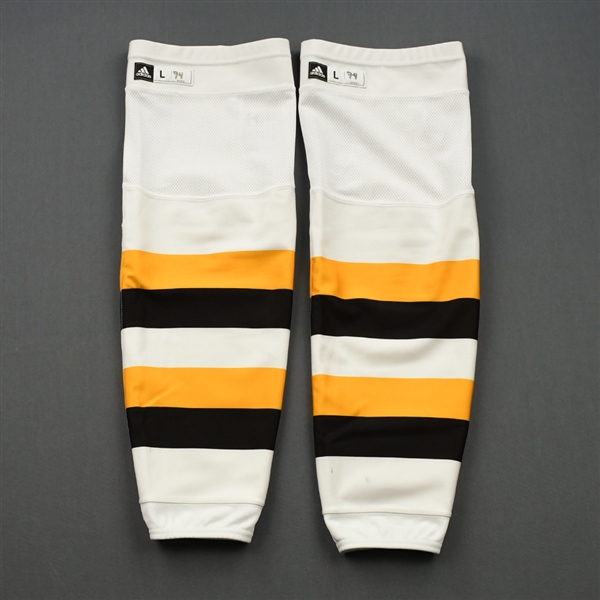 Jake DeBrusk- 2019 Winter Classic Game-Worn Socks