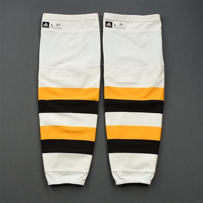 David Pastrnak - 2019 Winter Classic Game-Worn Socks