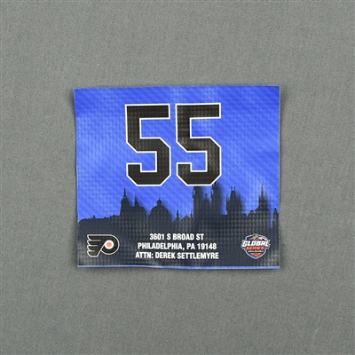 Samuel Morin - 2019 NHL Global Series Equipment Bag