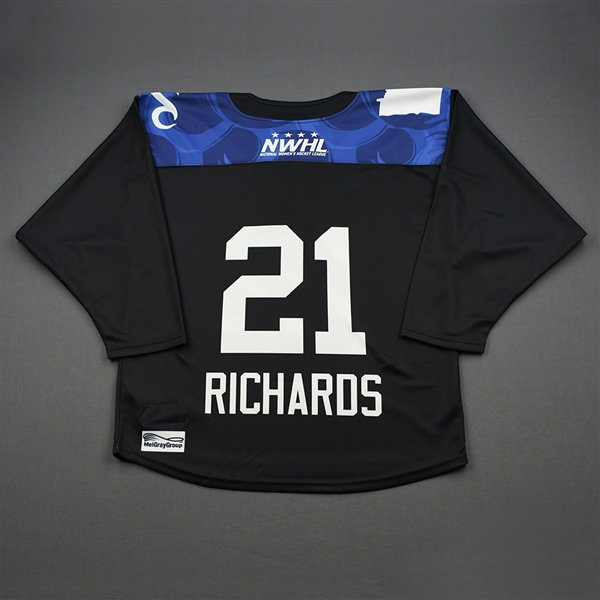 Audra Richards - 2019-20 Minnesota Whitecaps Preseason Game-Issued Jersey