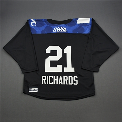 Audra Richards - 2019-20 Minnesota Whitecaps Preseason Game-Issued Jersey