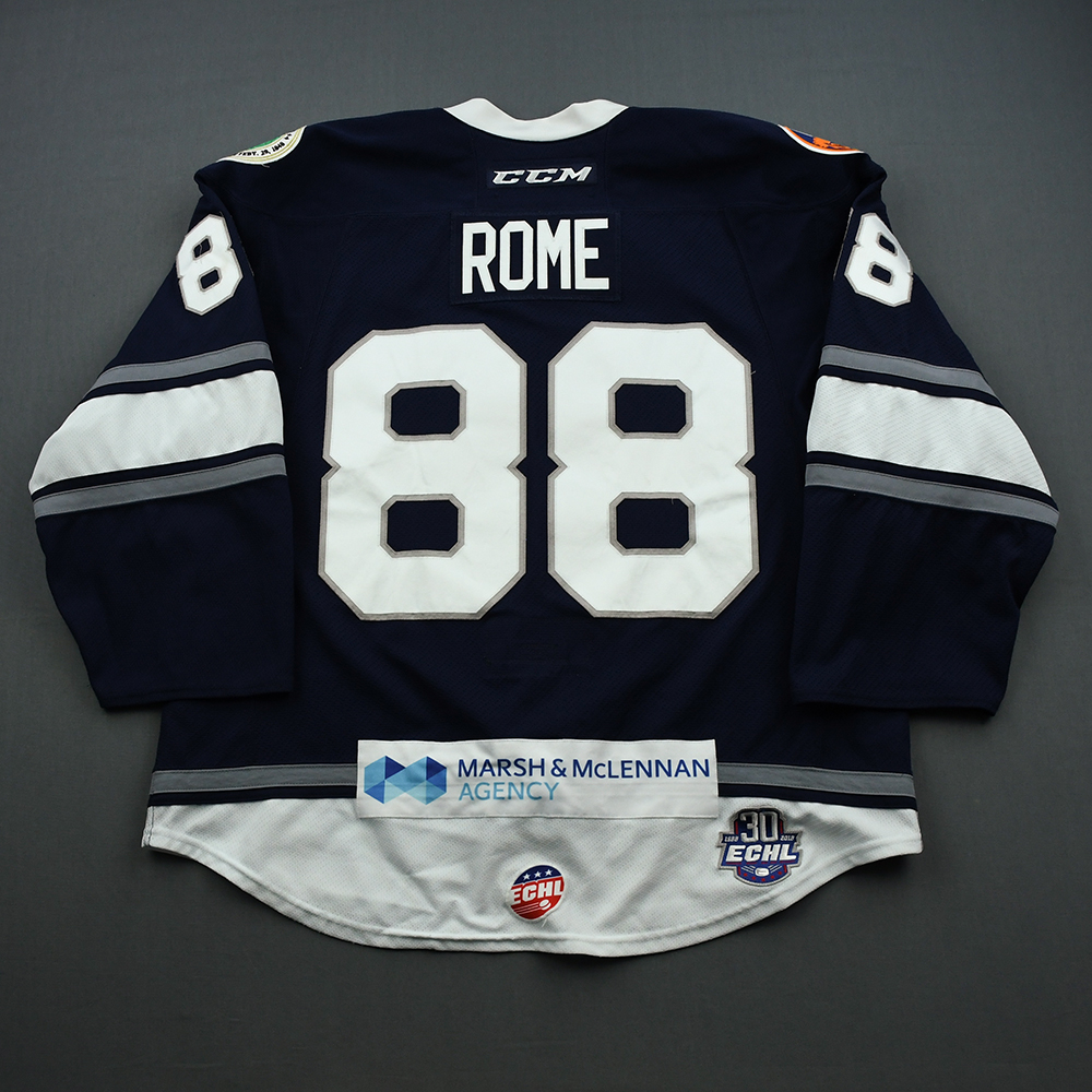 Rome Blue Hockey Jersey