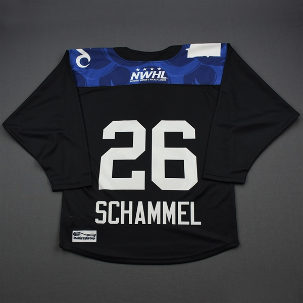 Nicole Schammel - 2019-20 Minnesota Whitecaps Preseason Game-Issued Jersey