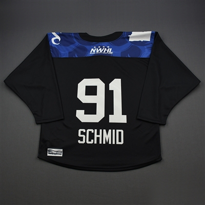 Haylea Schmid - 2019-20 Minnesota Whitecaps Preseason Game-Issued Jersey