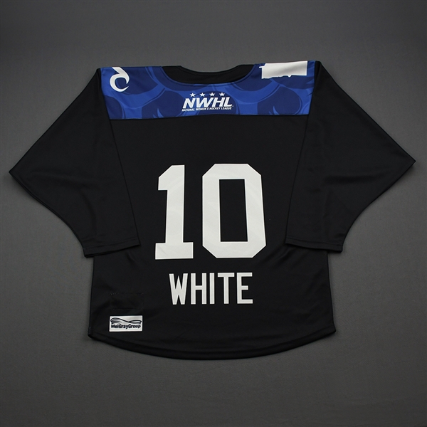 Brooke White-Lancette - 2019-20 Minnesota Whitecaps Preseason Game-Issued Jersey