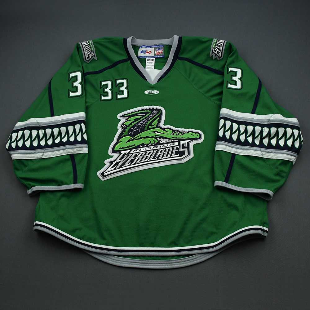 EVERBLADES TO HOLD 2021-22 SEASON GAME-WORN JERSEY AUCTION