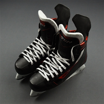 Connor McDavid - Game-Used CCM JetSpeed Skates - October 2, 2019 through October 20, 2019 (9 Games) - Photo-Matched