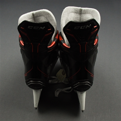 Connor McDavid - Game-Used CCM JetSpeed Skates - October 2, 2019 through October 20, 2019 (9 Games) - Photo-Matched