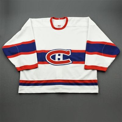 Montreal Canadiens - White Vintage Jersey Ultrafil Material, Size 60G