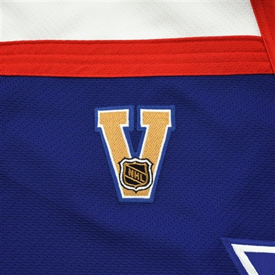 New York Rangers - Blue Vintage Jersey w/ 'V' Patch AirKnit Material, Size 54 