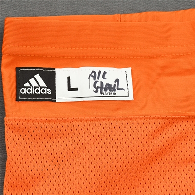Connor McDavid - 2018 NHL All-Star Skills Competition-Worn Orange adidas Socks -  Photo LOA Included
