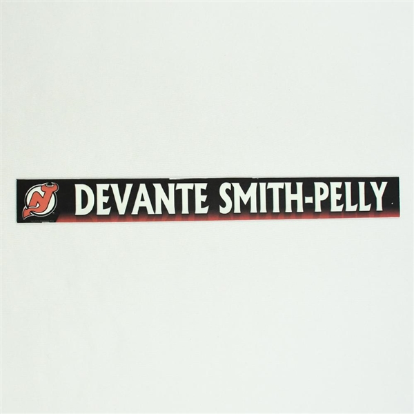 Devante Smith-Pelly - New Jersey Devils Locker Room Nameplate  
