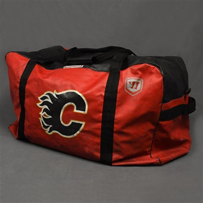 David Schlemko - Calgary Flames - Used Equipment Bag 