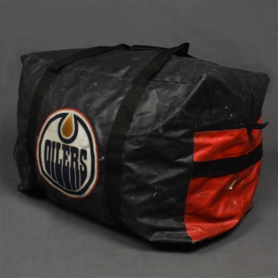 Edmonton Oilers - Used Equipment Bag