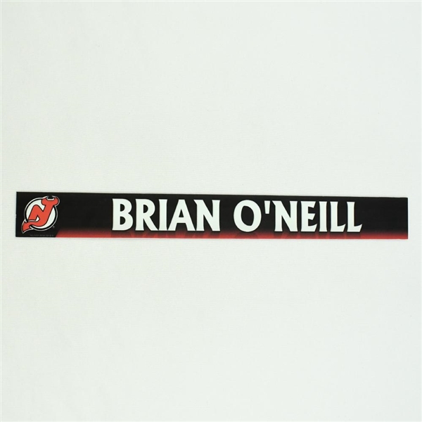 Brian ONeill - New Jersey Devils Locker Room Nameplate  