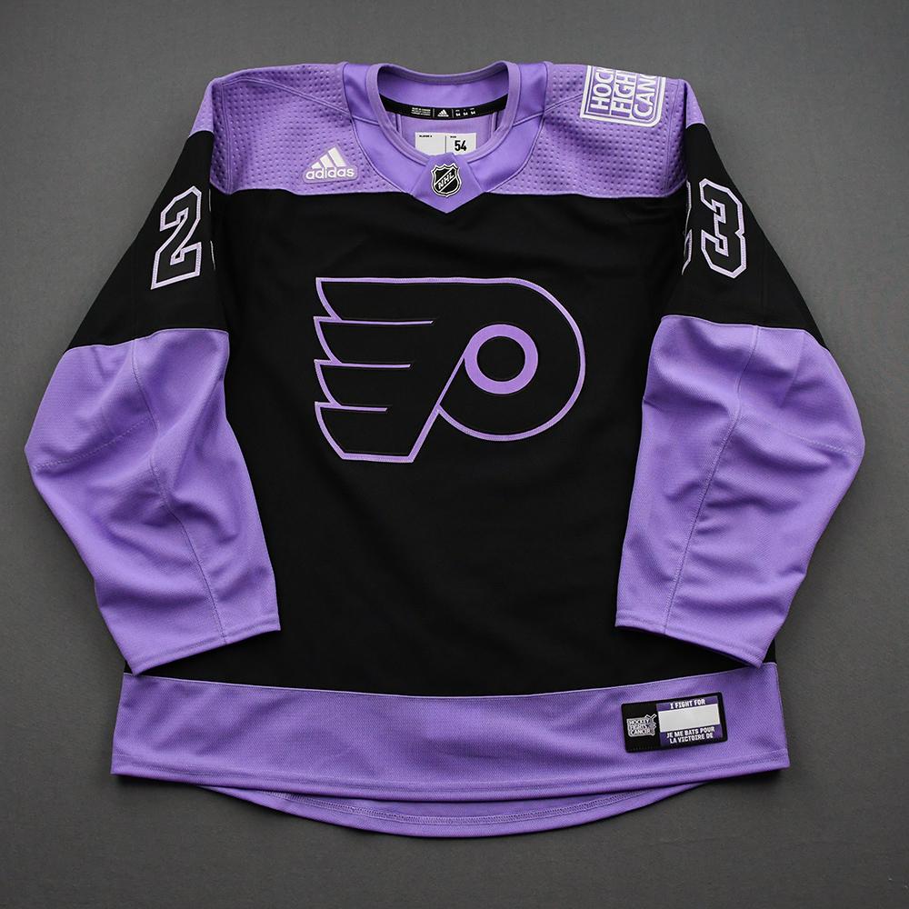 On Hockey Fights Cancer Night, Flyers Pay Tribute to A.J. Grande