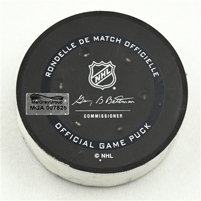 Kevin Hayes - Philadelphia Flyers - Goal Puck - (Rare TRACKING PUCK) January 13, 2021 vs. Pittsburgh Penguins (NHL Logo)