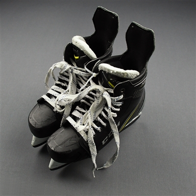 Patrice Bergeron - Game-Worn - CCM Super Tacks AS1 Skates - Worn in 2019 Stanley Cup Final