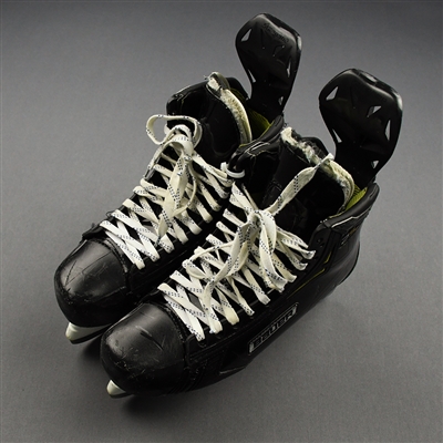 Charlie McAvoy - Game-Worn - Bauer Supreme 2S Skates - Worn in 2019 Stanley Cup Final