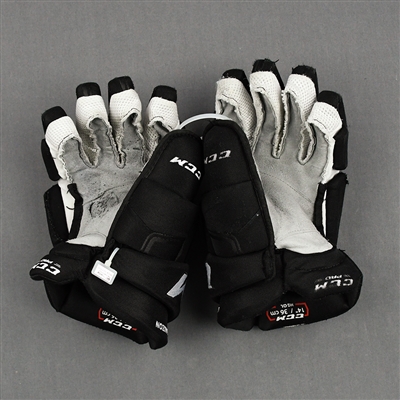 Jeremy Lauzon - Game-Worn - CCM HG QL Gloves - 2019-20 NHL Season