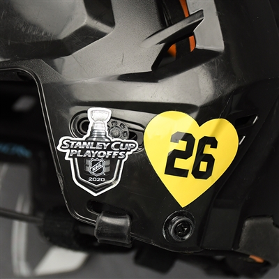 Jeremy Lauzon - Game-Worn - CCM Helmet  - 2019-20 NHL Season