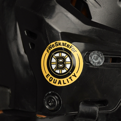 Jeremy Lauzon - Game-Worn - CCM Helmet  - 2019-20 NHL Season