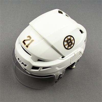 Nick Ritchie - Game-Worn - CCM Helmet - 2019-20 NHL Season