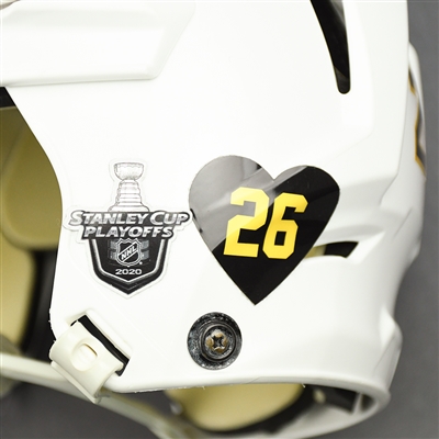 Nick Ritchie - Game-Worn - CCM Helmet - 2019-20 NHL Season
