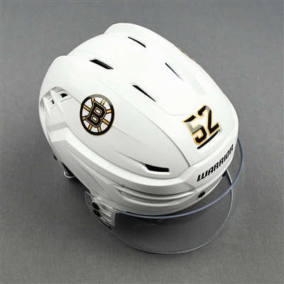 Sean Kuraly - Game-Worn - Warrior Helmet - 2019-20 NHL Season