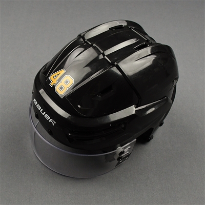 Matt Grzelcyk - Game-Worn - Bauer Helmet - 2017-18 NHL Season