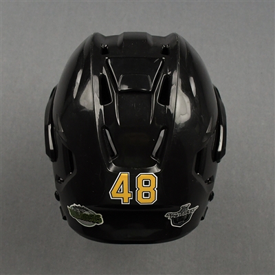 Matt Grzelcyk - Game-Worn - Bauer Helmet - 2017-18 NHL Season