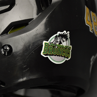 Matt Grzelcyk - Game-Worn - Bauer Helmet - 2017-18 NHL Season