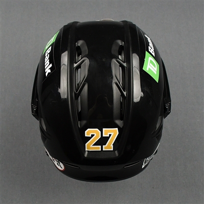 John Moore - Game-Worn - CCM Helmet - 2020-21 NHL Season
