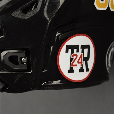 David Pastrnak - Game-Worn - Bauer Helmet - Worn March 3, 2021