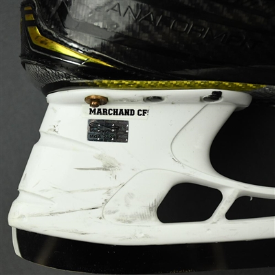 Brad Marchand - Bauer Supreme 2S Skates - Worn in 2019 Stanley Cup Final