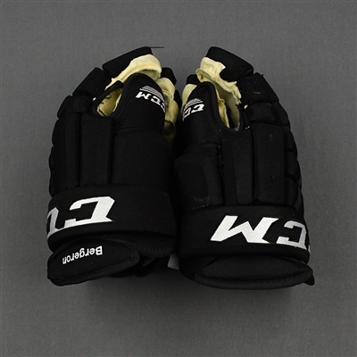 Patrice Bergeron - Practice-Used - CCM Gloves - 2019-20 NHL Season