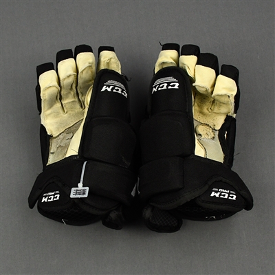 Patrice Bergeron - Practice-Used - CCM Gloves - 2019-20 NHL Season