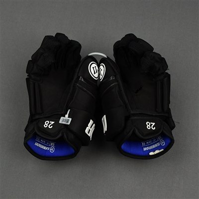 Ondrej Kase - Game-Worn - Warrior Covert Gloves - 2019-20 NHL Season