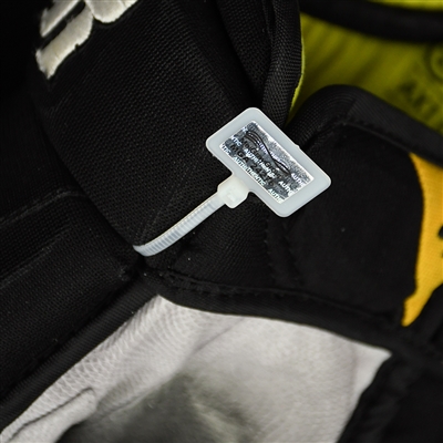 Torey Krug - Game-Worn - Warrior AX1 Gloves - 2019-20 NHL Season